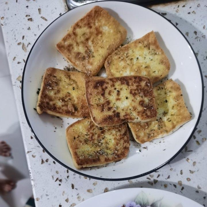 美味减脂餐：香煎孜然豆腐
