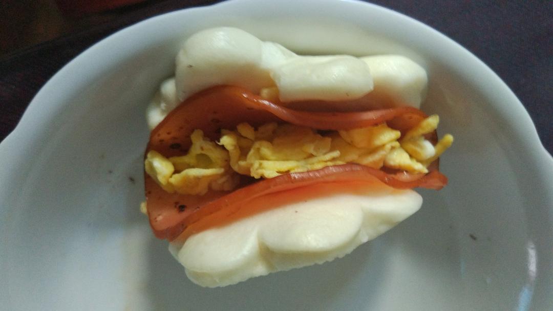 鸡蛋火腿小夹饼的做法