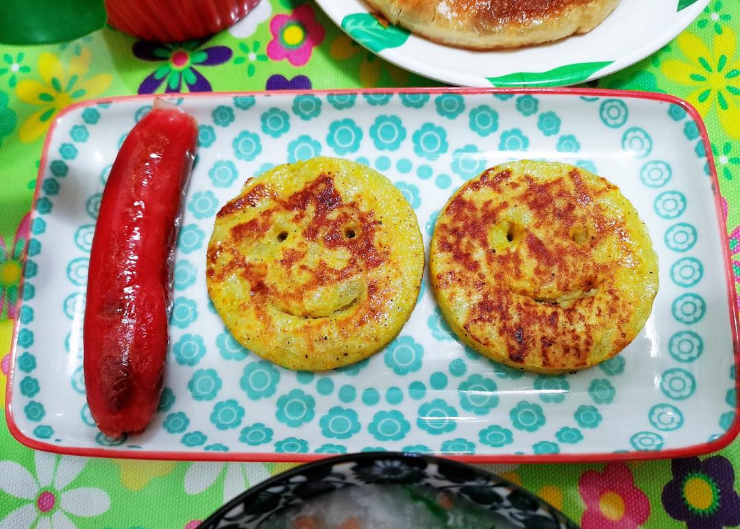 面包糠香酥薯饼