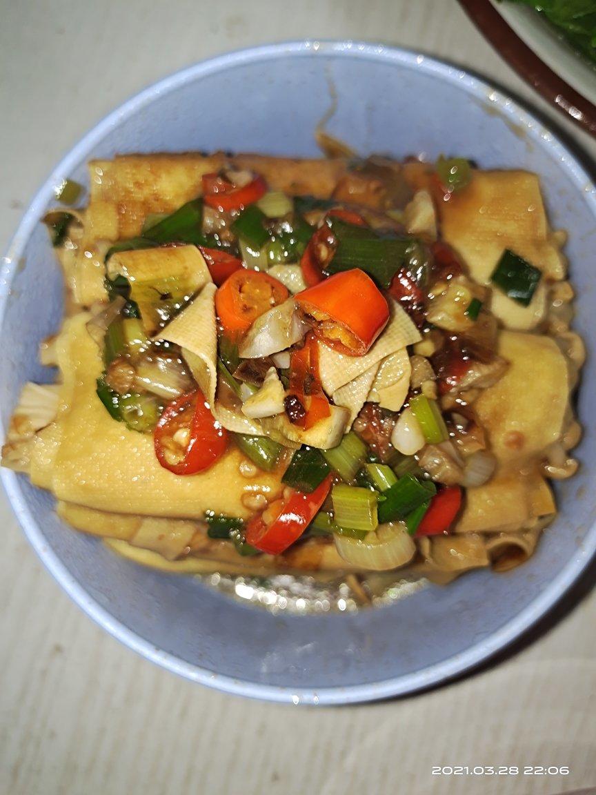 比肉还好吃的金针菇豆皮卷