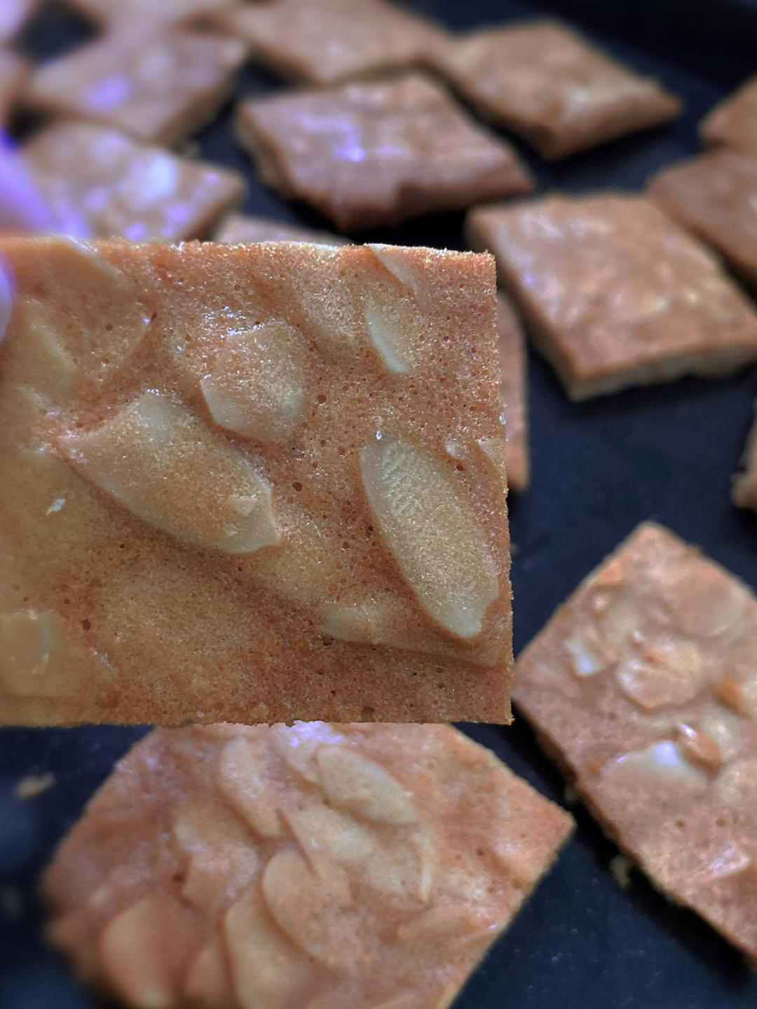 嘎嘣脆的杏仁瓦片了解一下