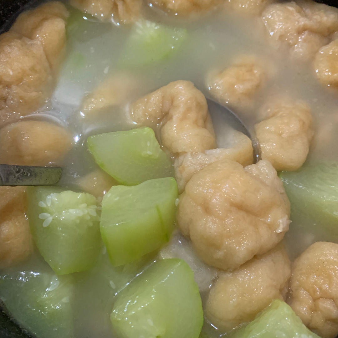 丝瓜鱼腐汤