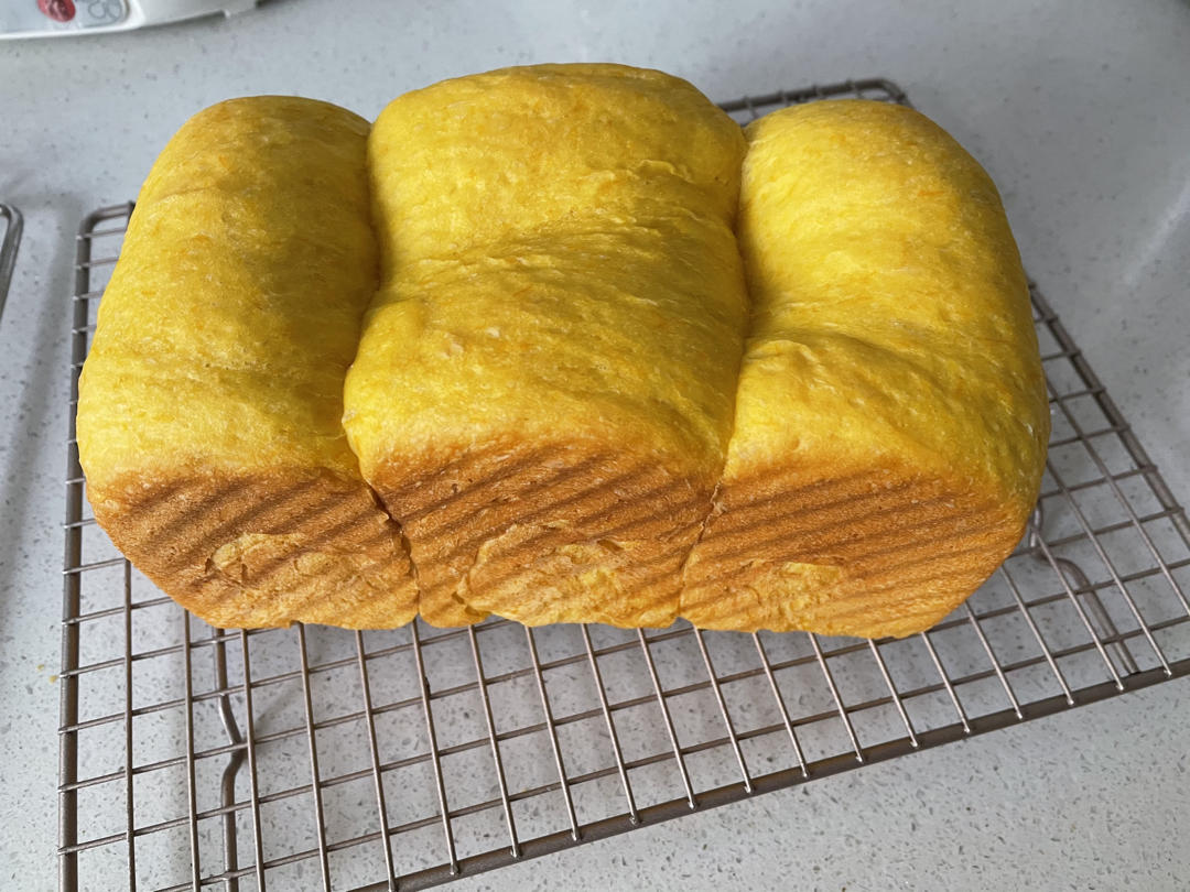 软绵香醇的南瓜吐司