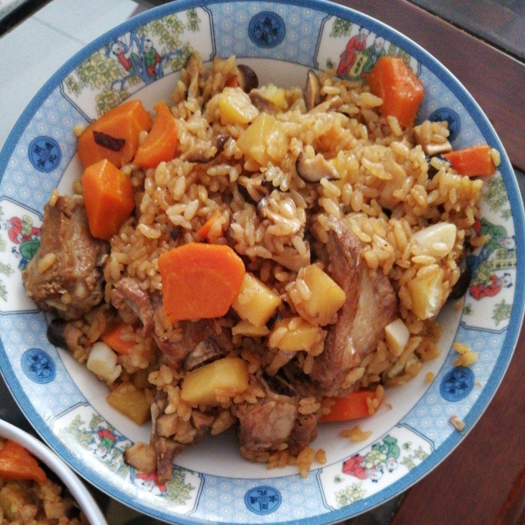 电饭锅版排骨焖饭