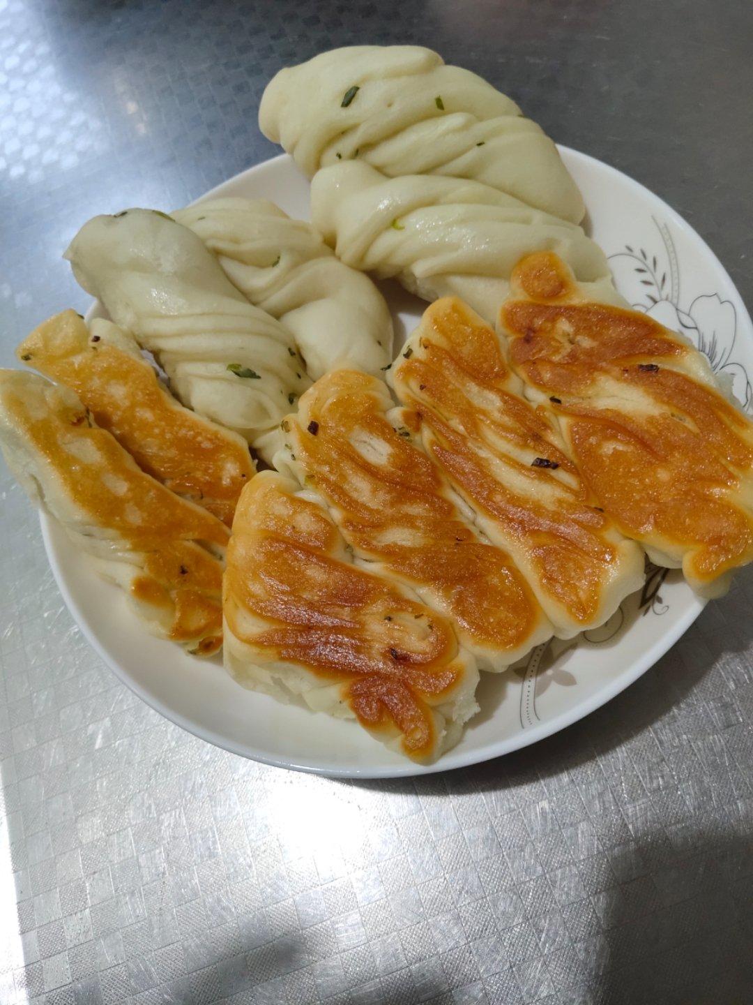 一定要做！—煎卷子【生煎花卷】