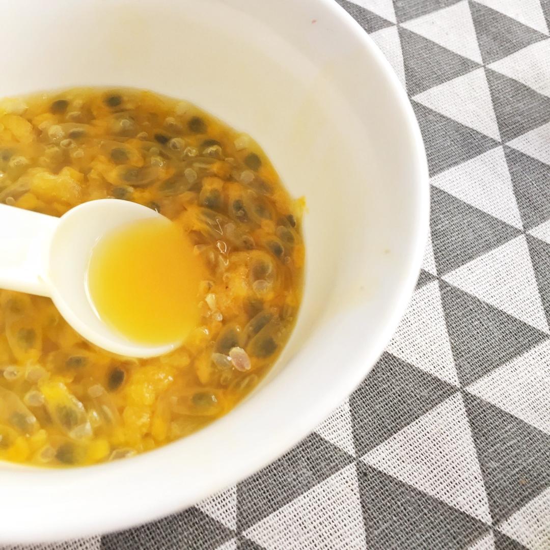 百香果的朴素吃法（百香果汁）