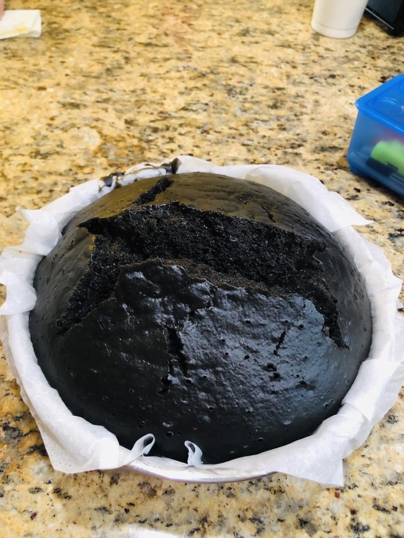 奶香黑芝麻发糕