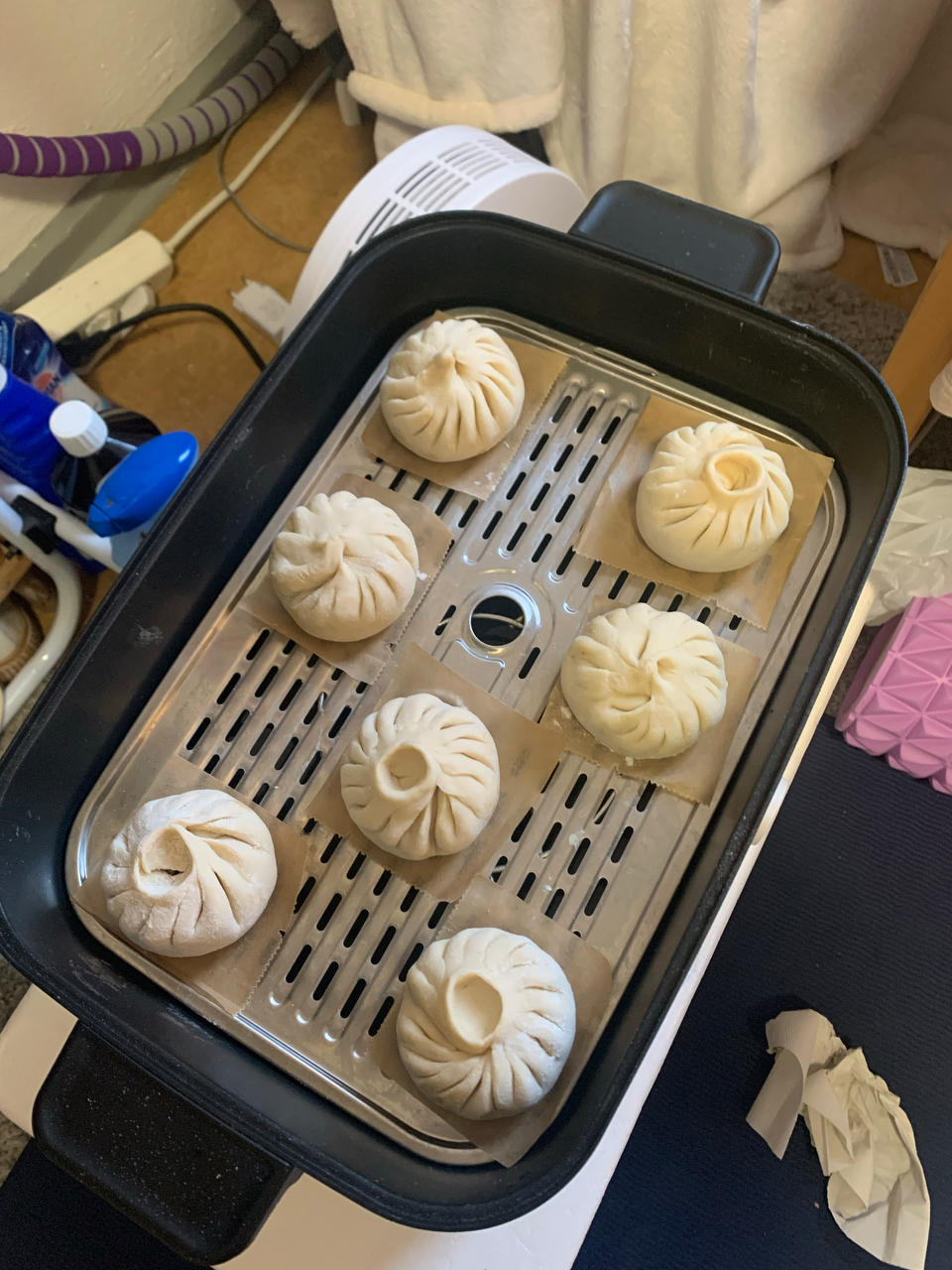 豆角酱肉包子