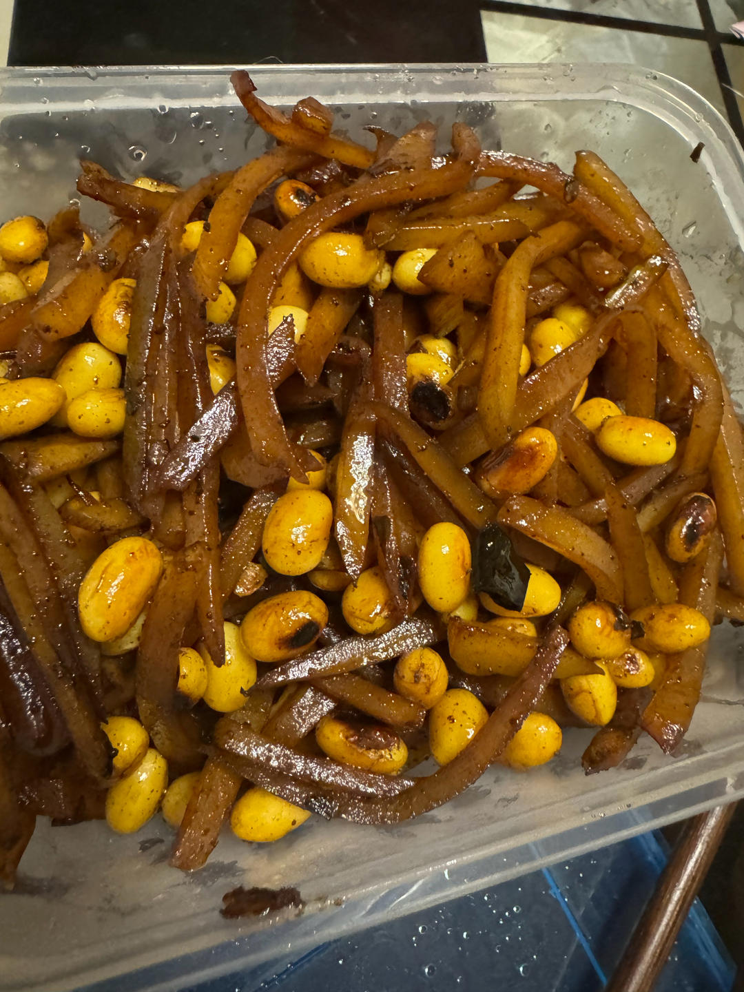 黄豆炒咸菜（勾氏私房菜）