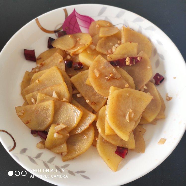 家常炒土豆片