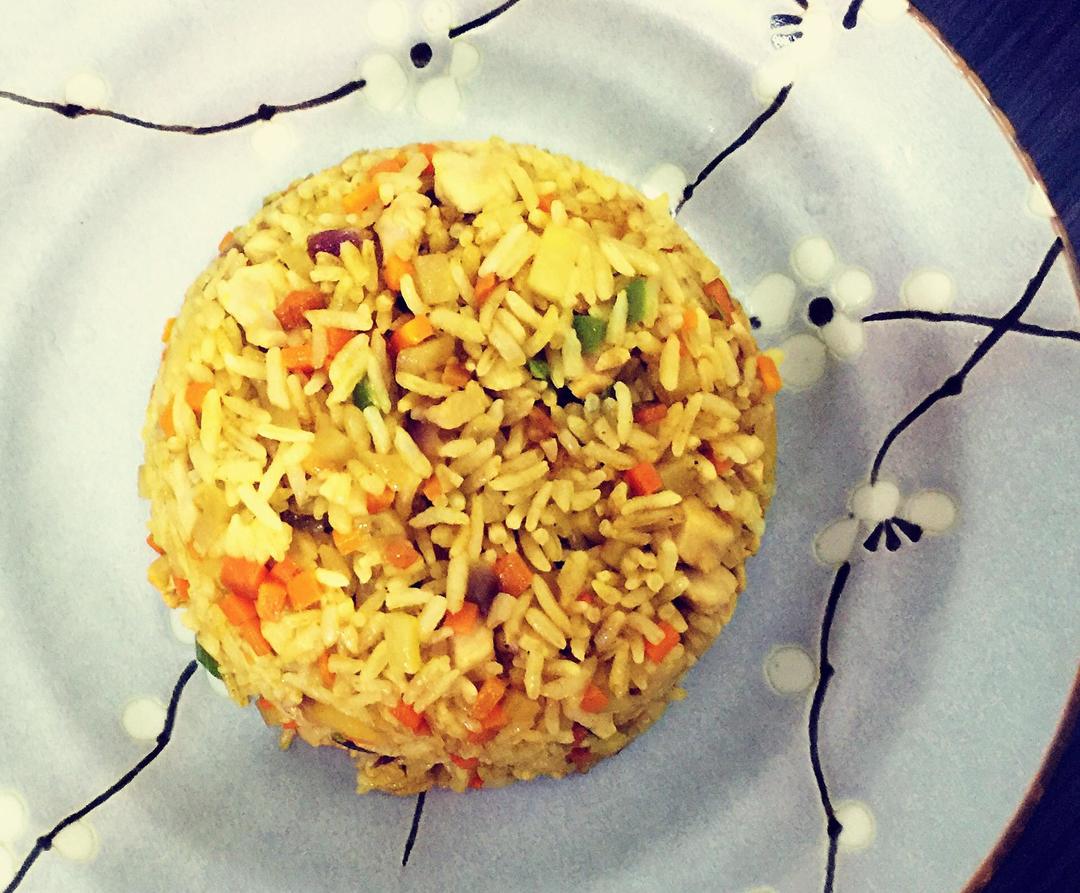 印度风味咖喱炒饭