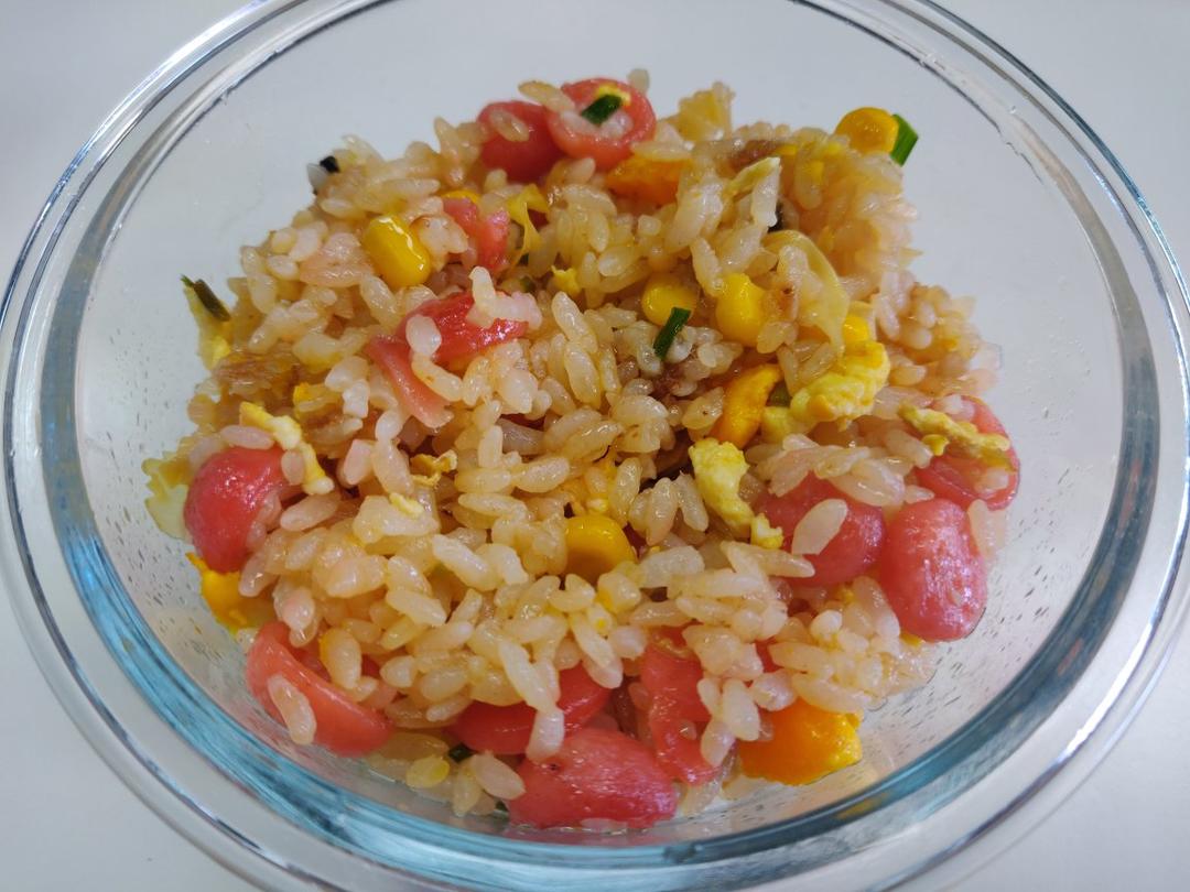 不正宗的扬州炒饭（家常版）
