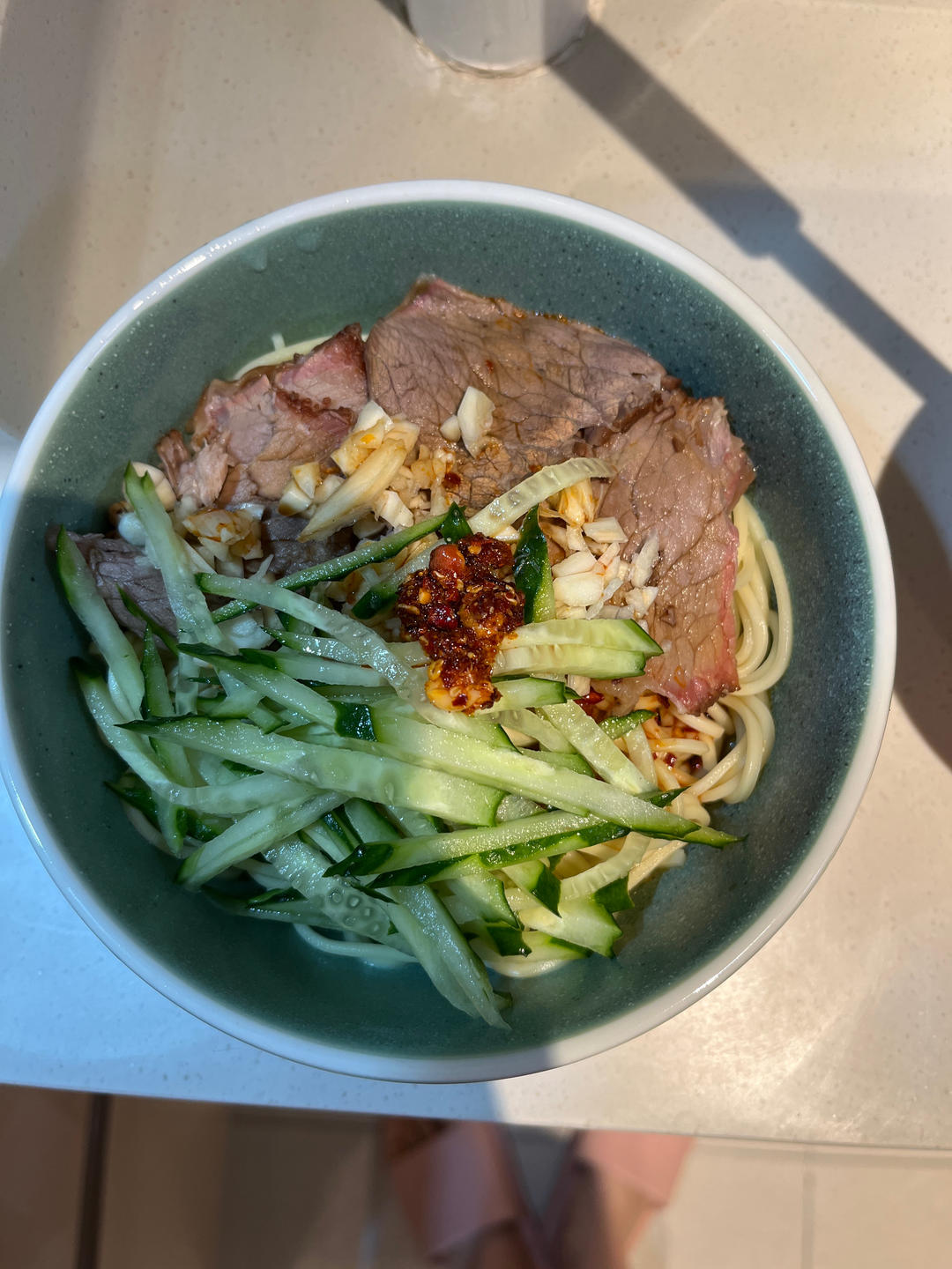 牛肉凉面
