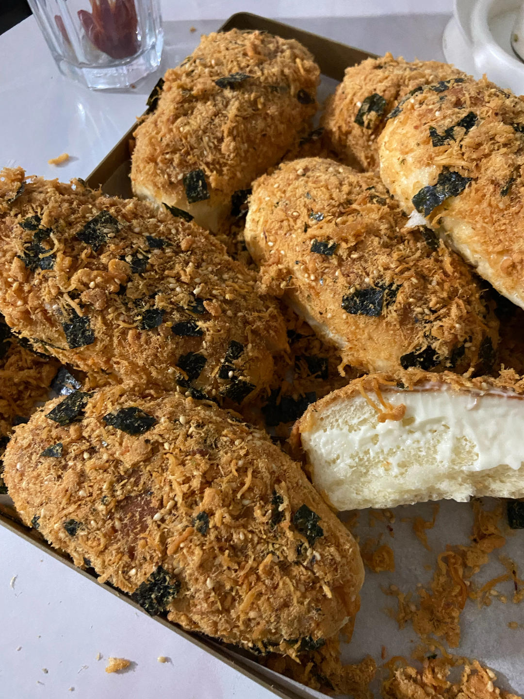 一个面团就能撑起一家店的台式面包—肉松包