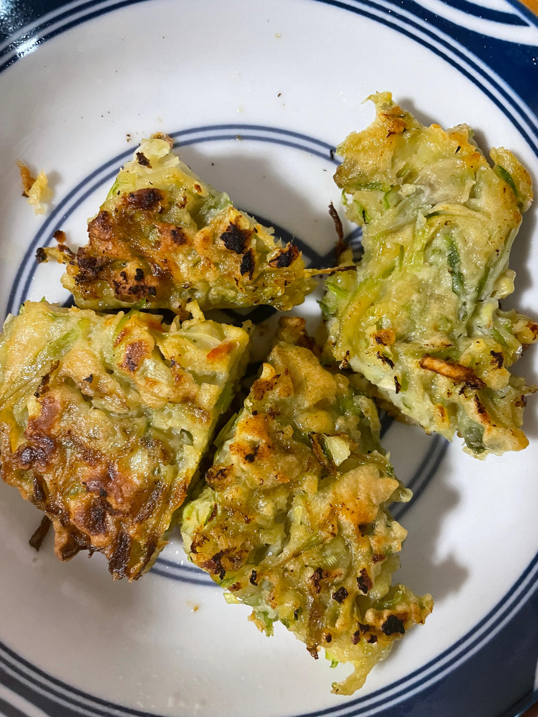 时令菜丝瓜饼又香又嫩