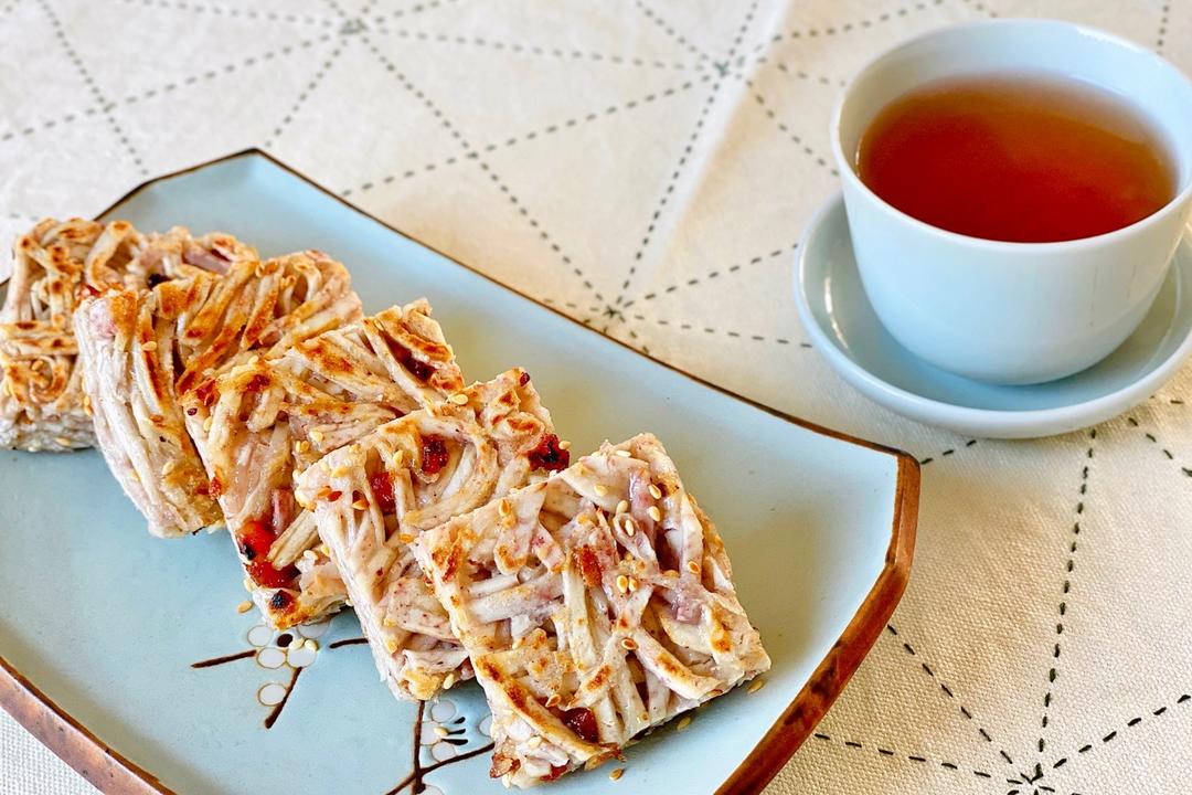 tian_tian_tina做的必须比茶楼好吃| 芋丝糕 香煎芋丝糕