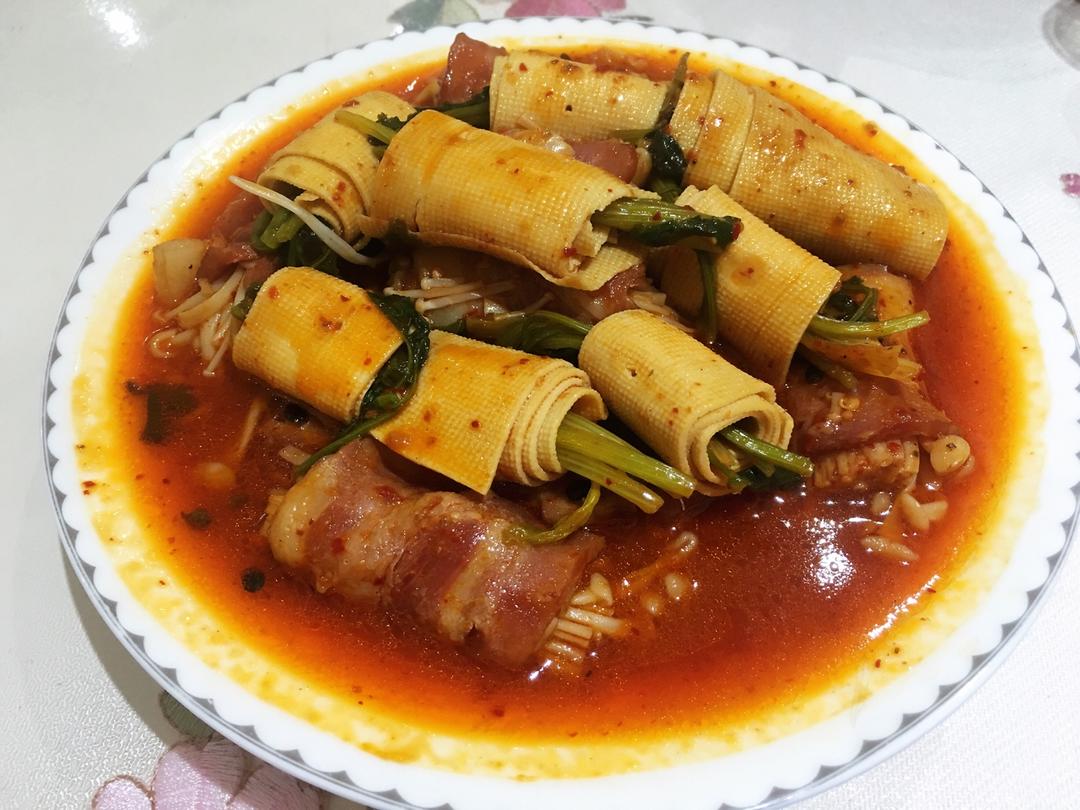 金针菇培根卷