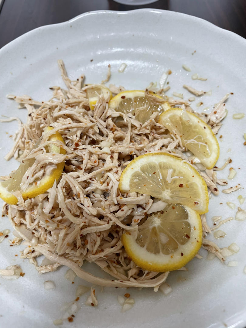 ✅ 第6道快手低脂菜✨清爽美味的柠檬鸡丝🍋鸡胸肉满分吃法💯