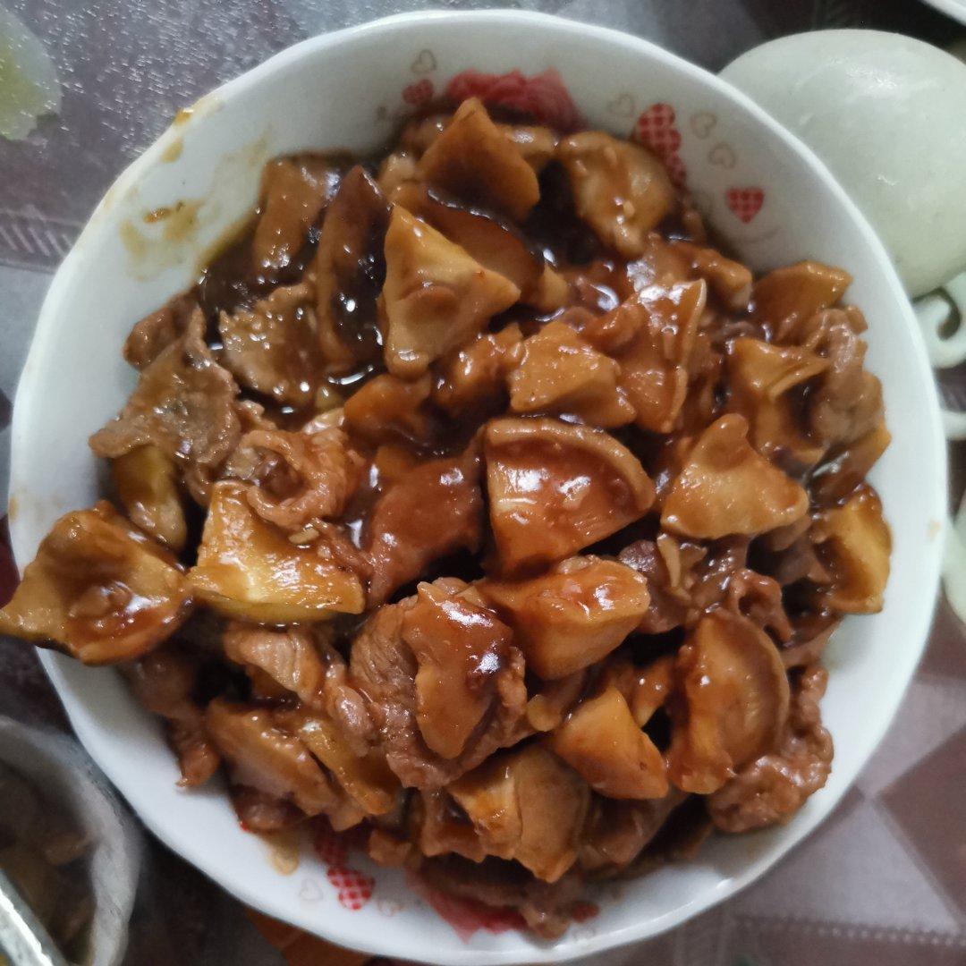 耗油香菇炒肉