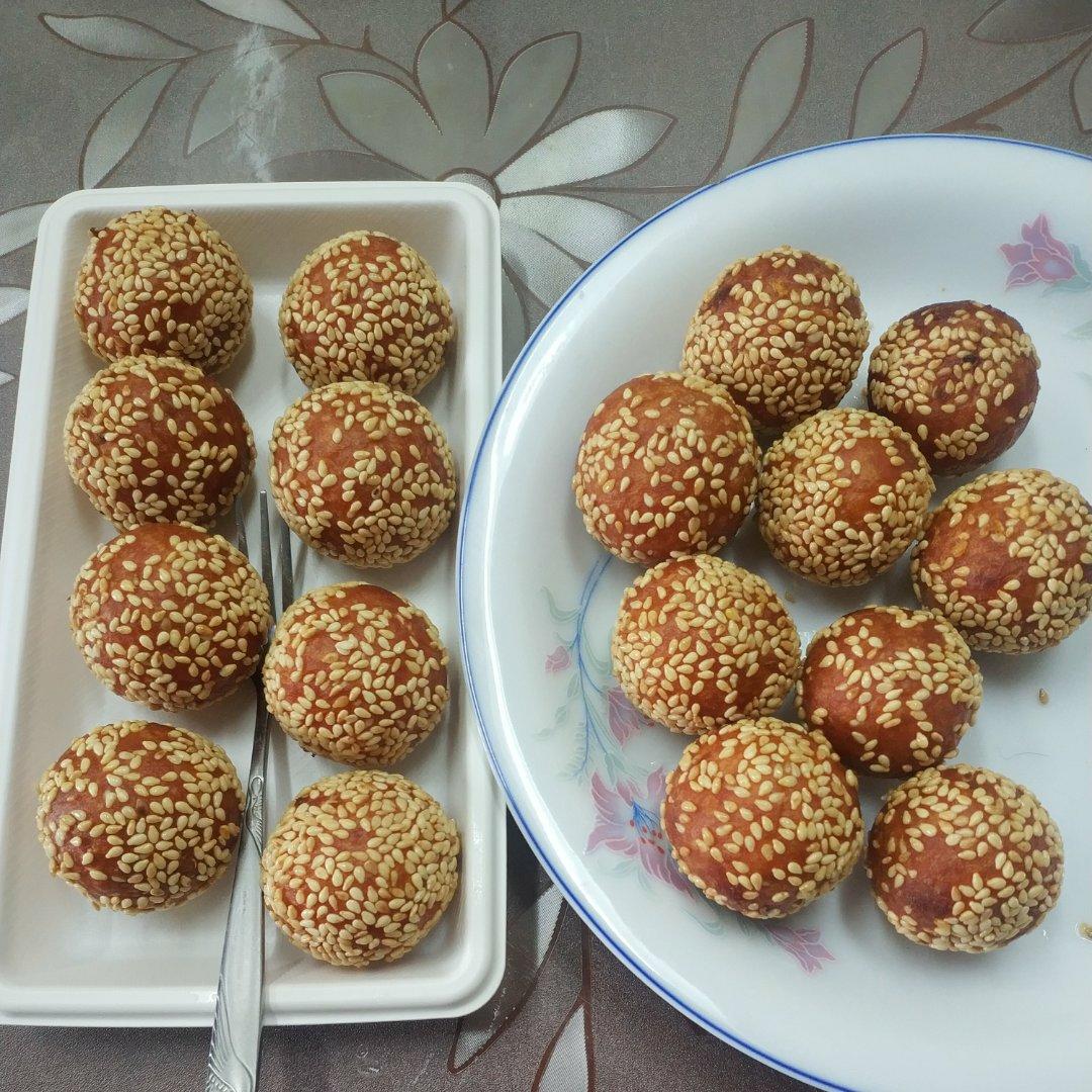 奶香红薯「糯米丸子」