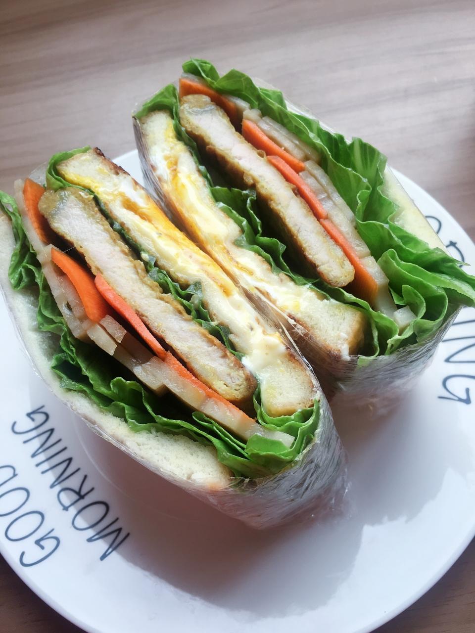 土司三明治（营养美味高颜值）