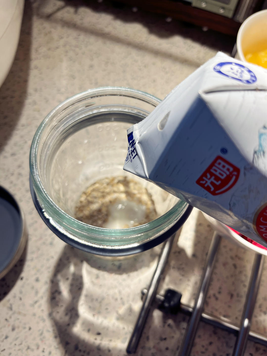 纯奶手撕吐司的做法 步骤1