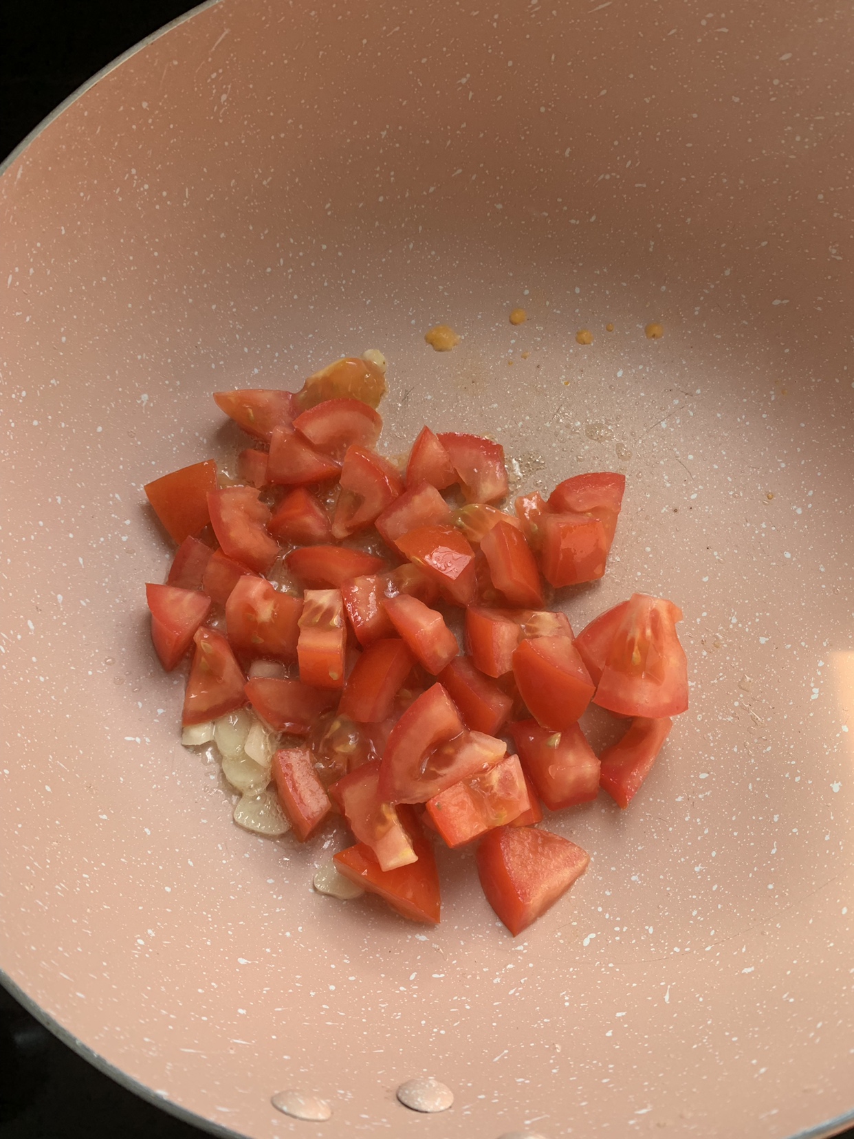 蕃茄鸡蛋烩饭的做法 步骤3