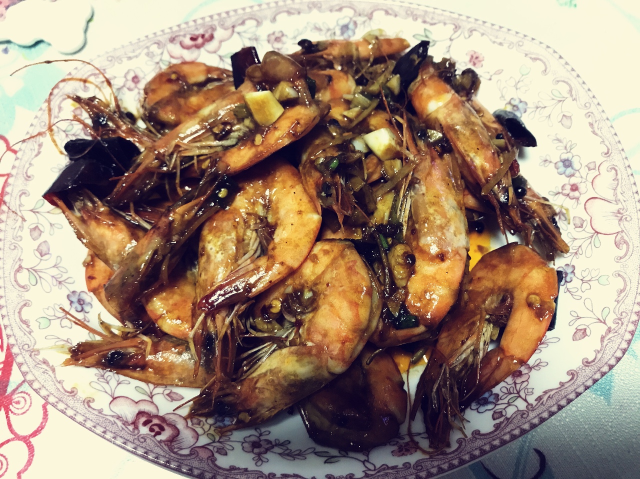 红火香辣虾