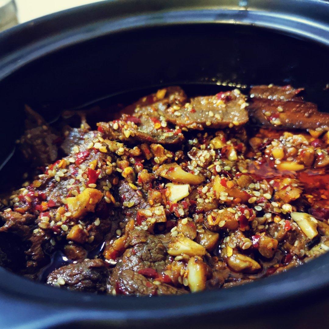 正宗湖南麻辣牛肉～