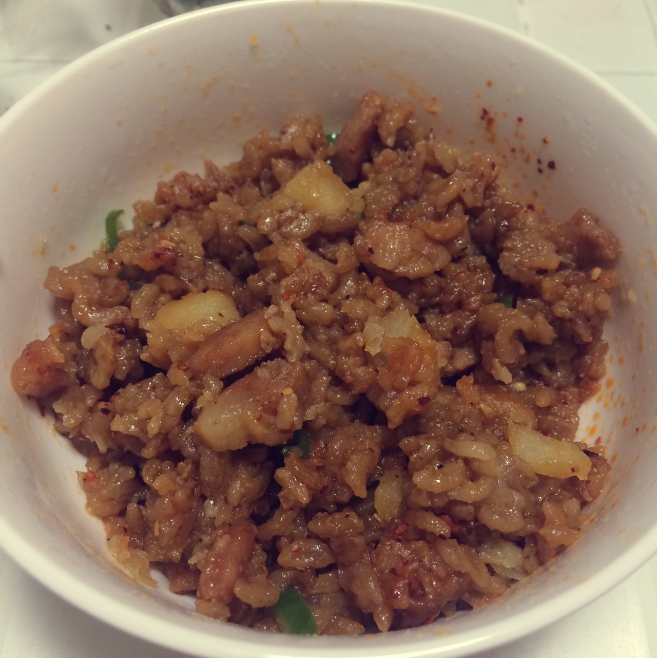 土豆焖饭（电饭锅版）