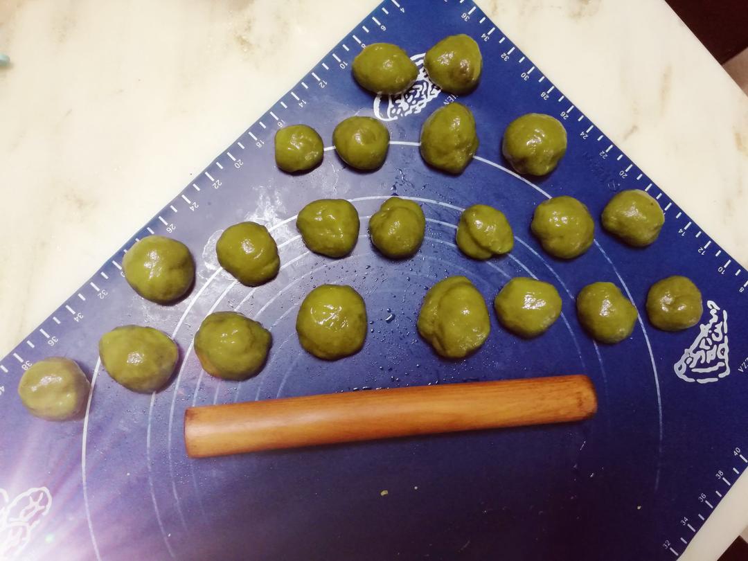 抹茶麻薯