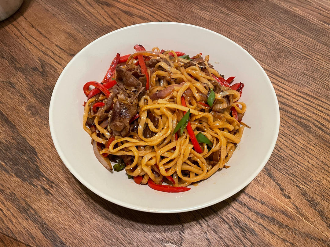 羊肉炒面