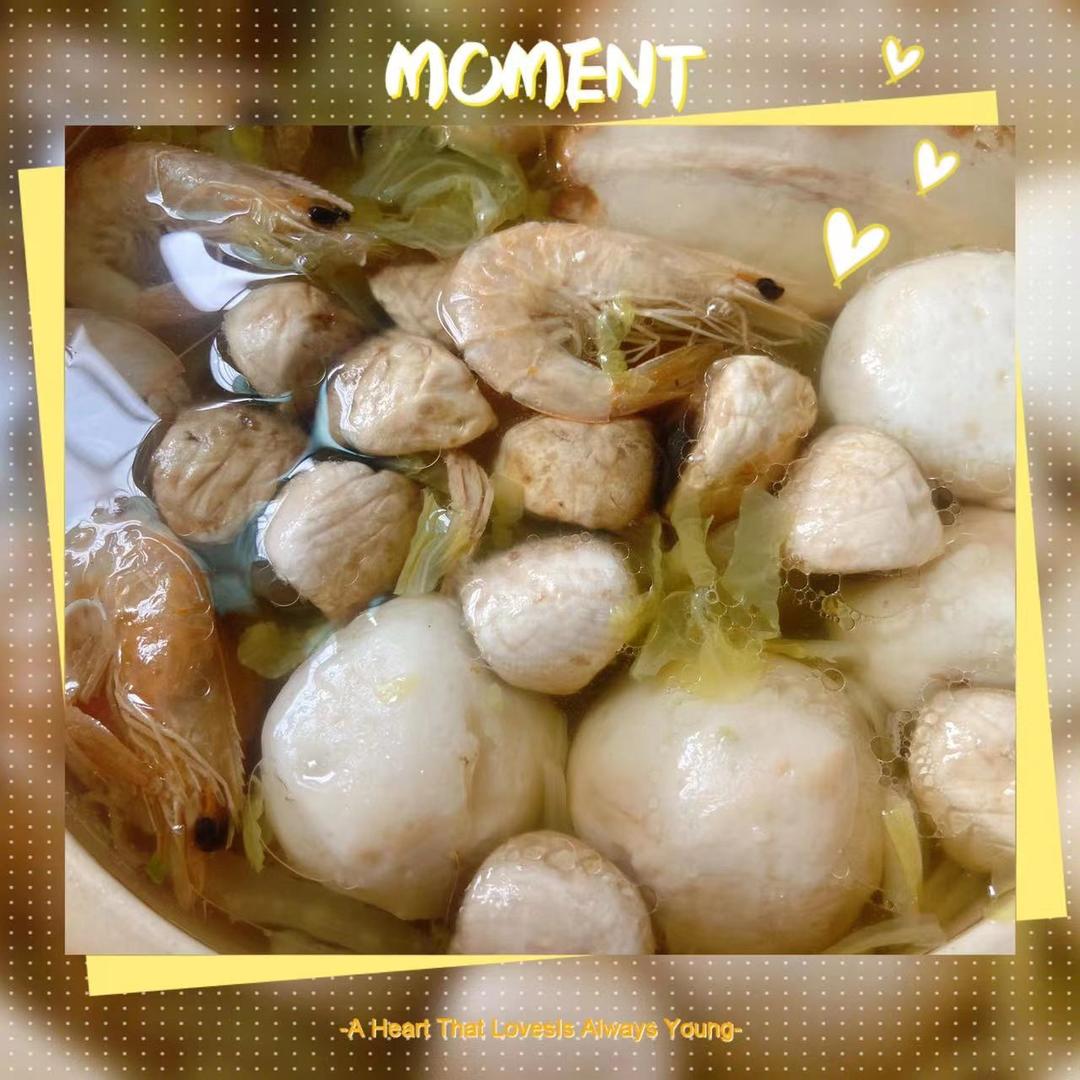 【冬日暖身汤】白菜虾干粉丝煲