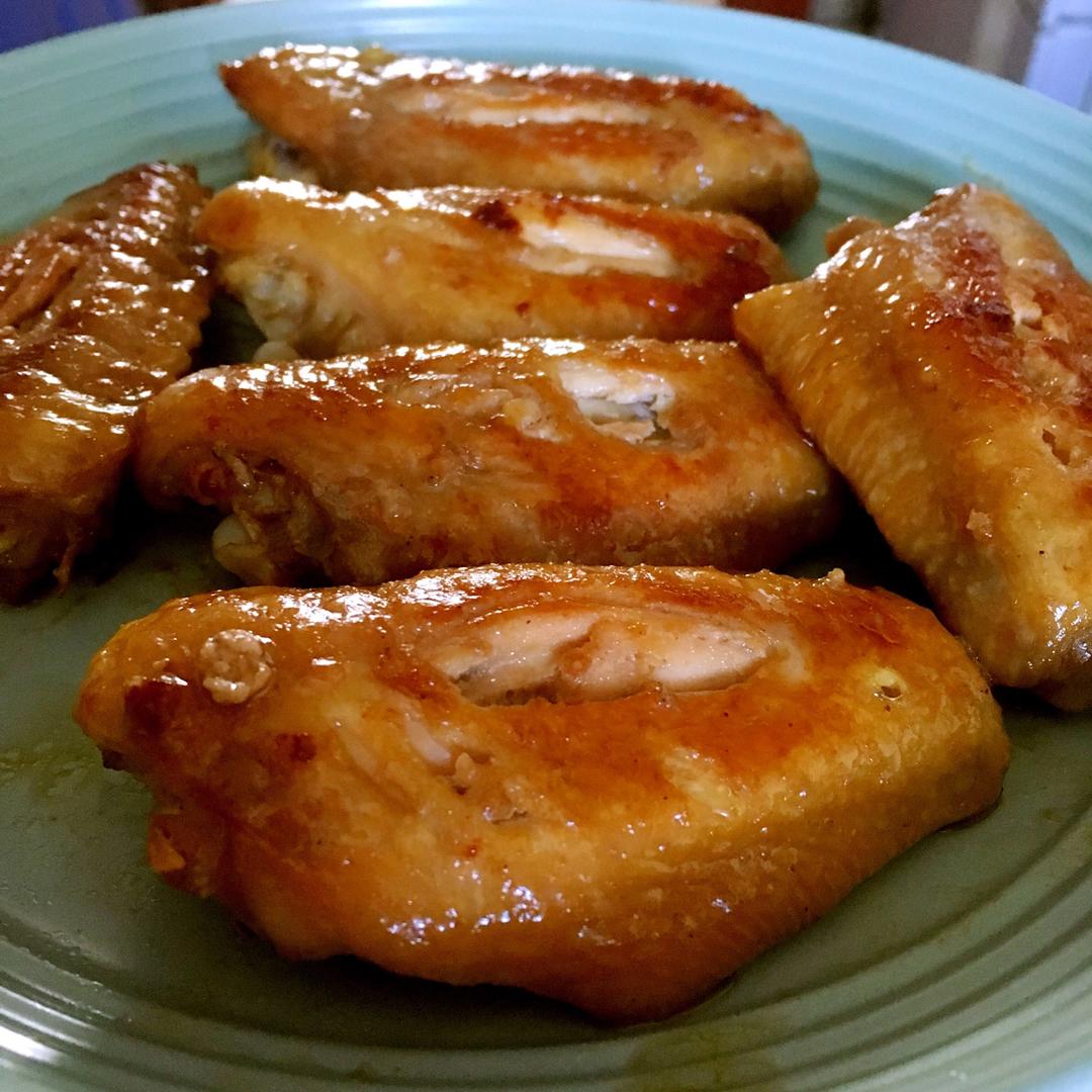 柳丝冰做的香煎鸡翅
