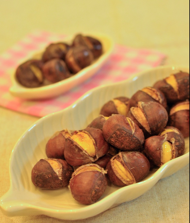 慵懒美丽的栗子