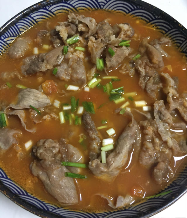 家庭版酸汤肥牛