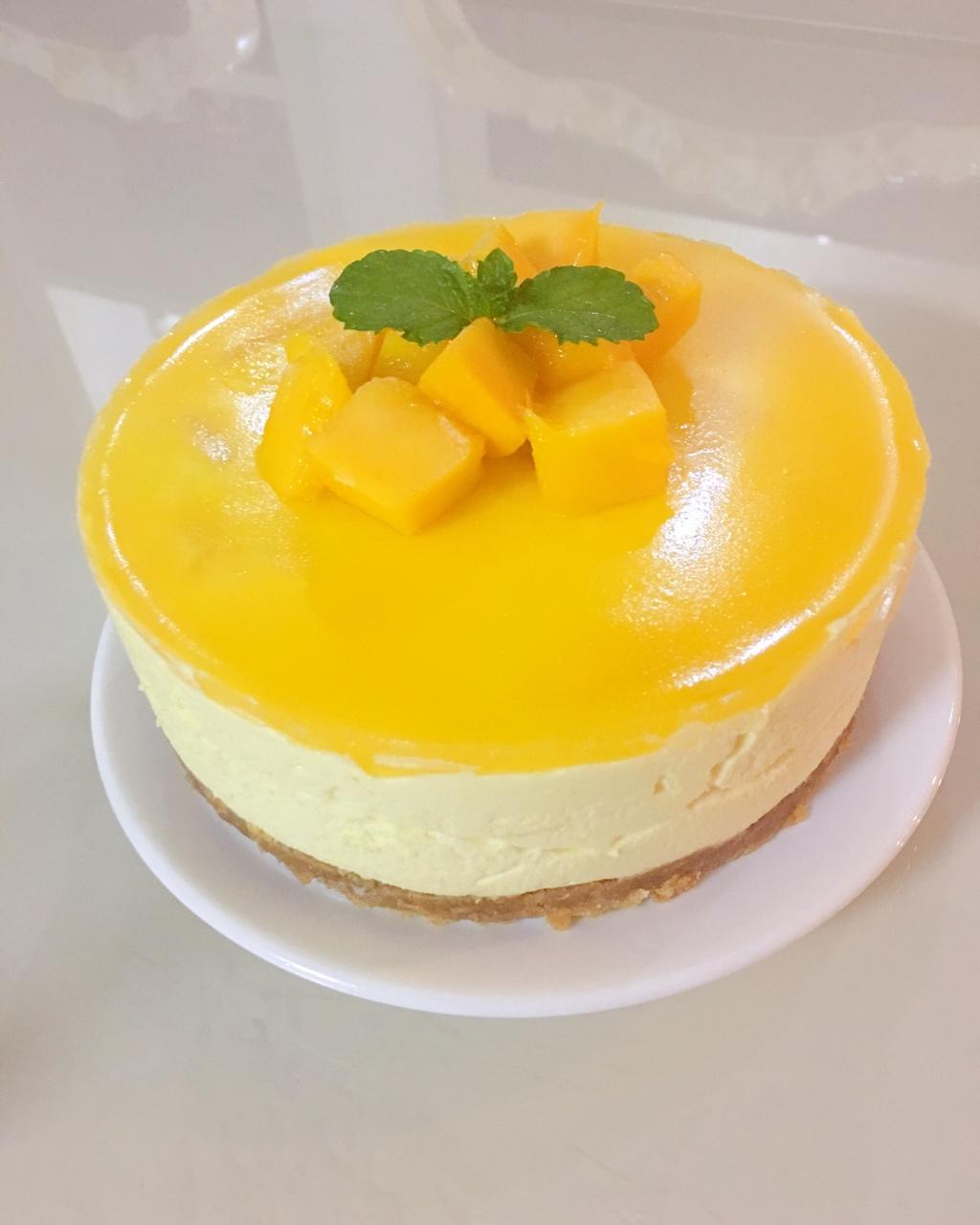 【视频】芒果慕斯（6寸） | 含镜面果胶配方