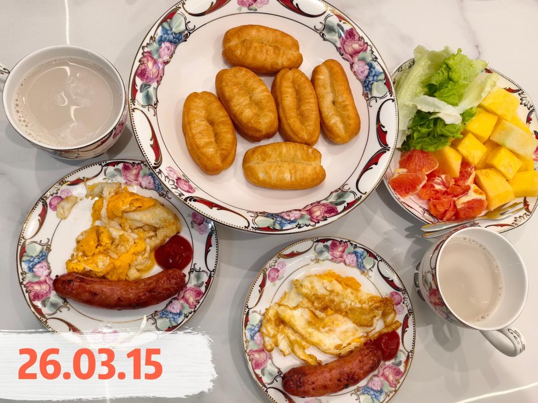 早餐•2026年3月16日