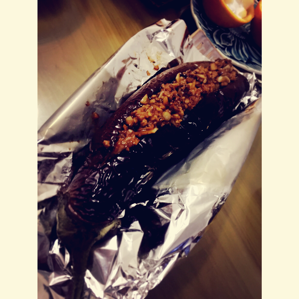 肉沫烤茄子