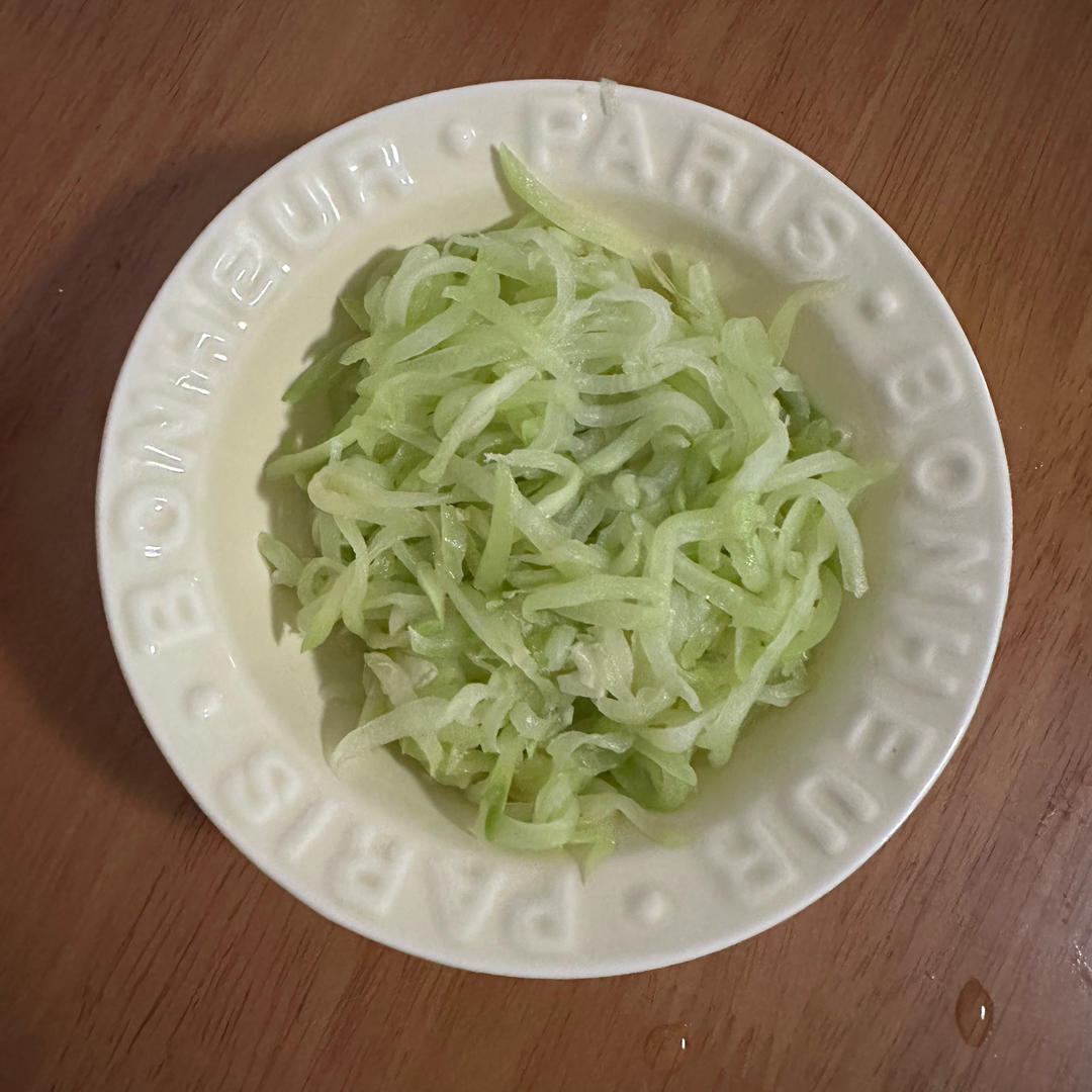 清甜爽口好味道-快炒佛手瓜
