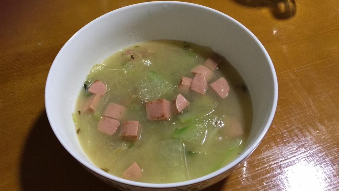 火腿冬瓜汤