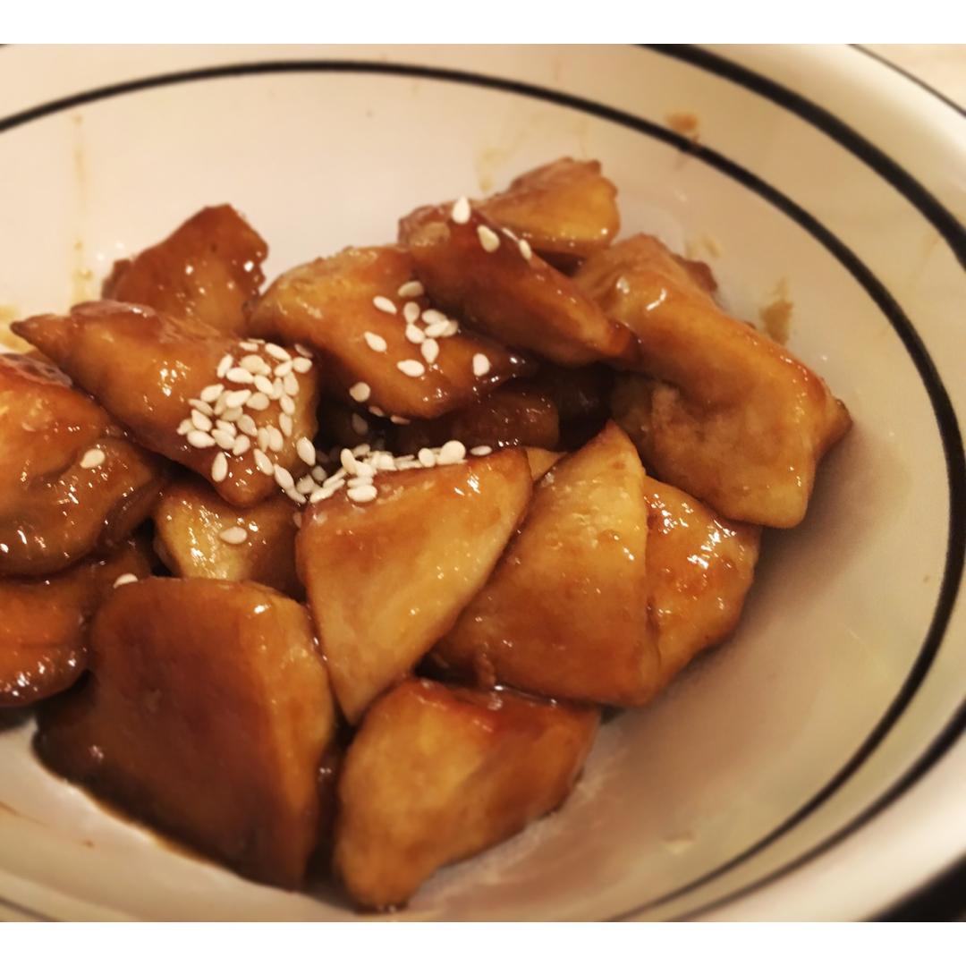 日本老奶奶传授的煎鸡块（甜口）