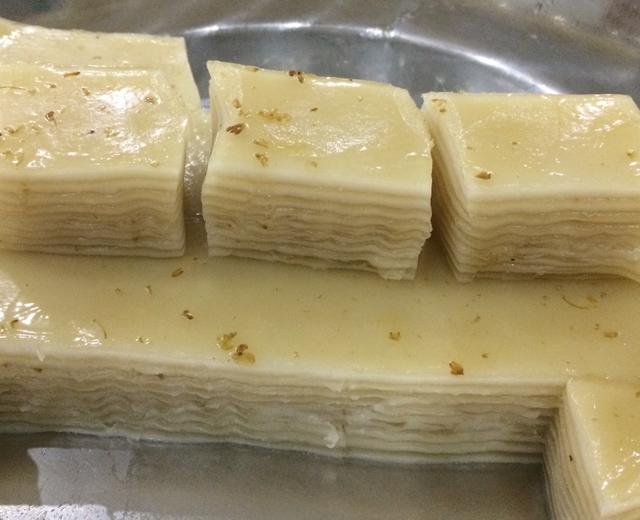 椰汁桂花糕的做法