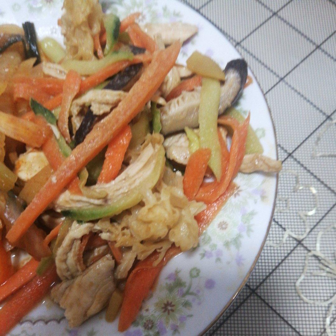 减脂健身｜凉拌手撕鸡丝（香辣&麻油版）