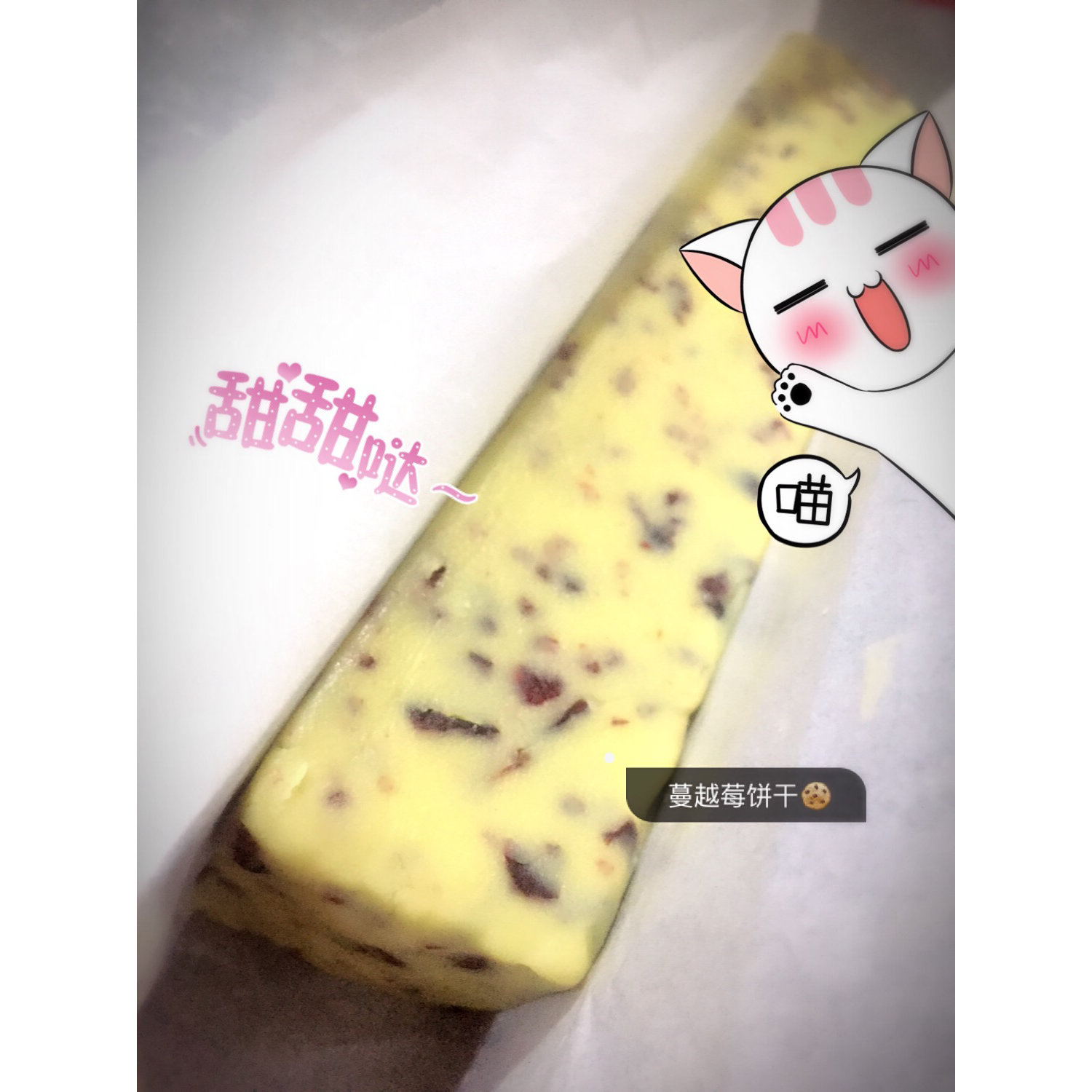 《Tinrry+》蔓越莓曲奇（超简单曲奇配方）