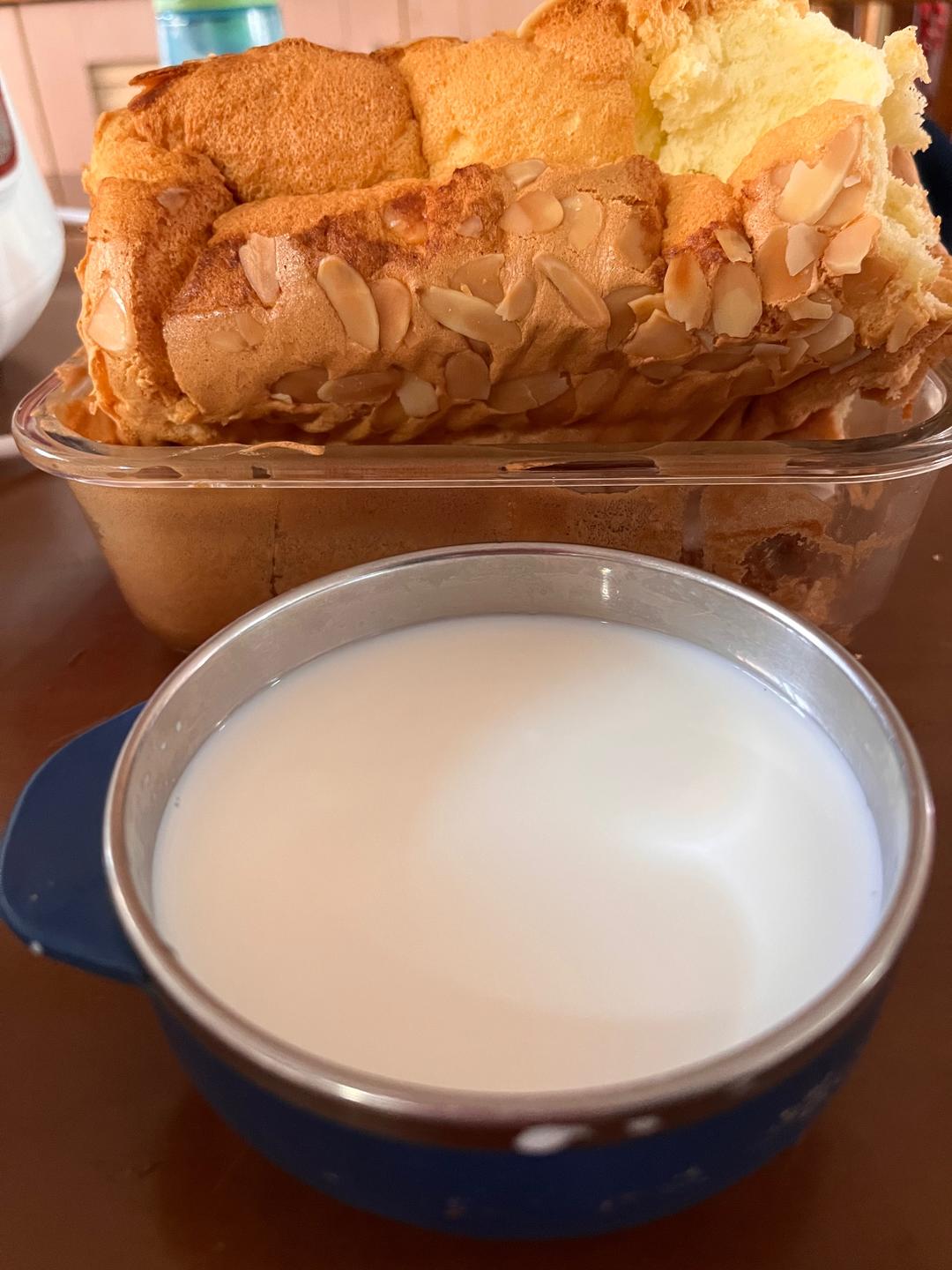 纯奶手撕吐司的做法 步骤1