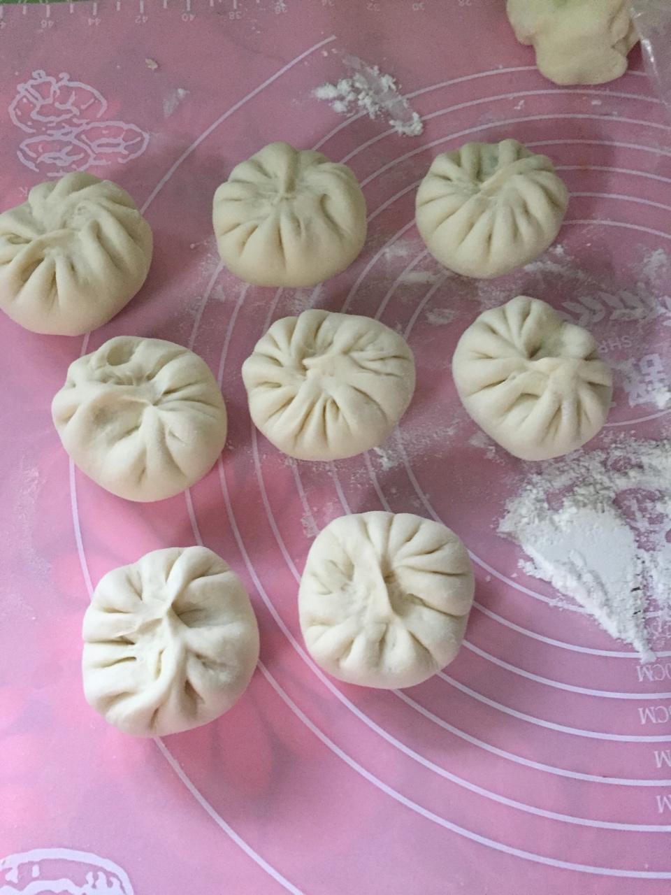 手工包子（肚脐包）