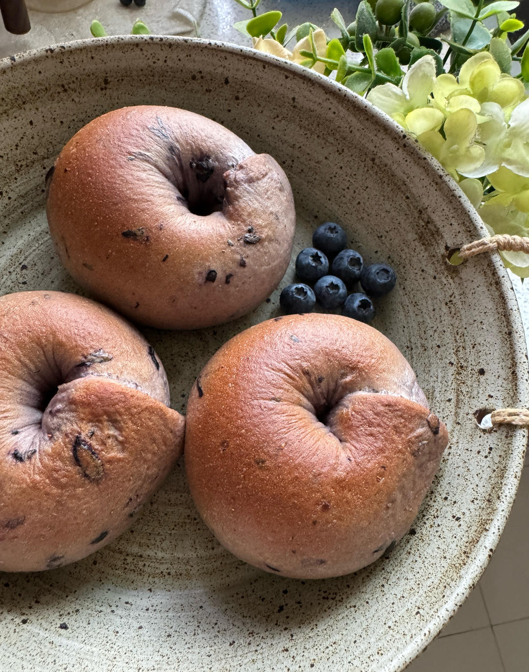 蓝莓🫐乳酪贝果🥯/步骤详细/简单好做