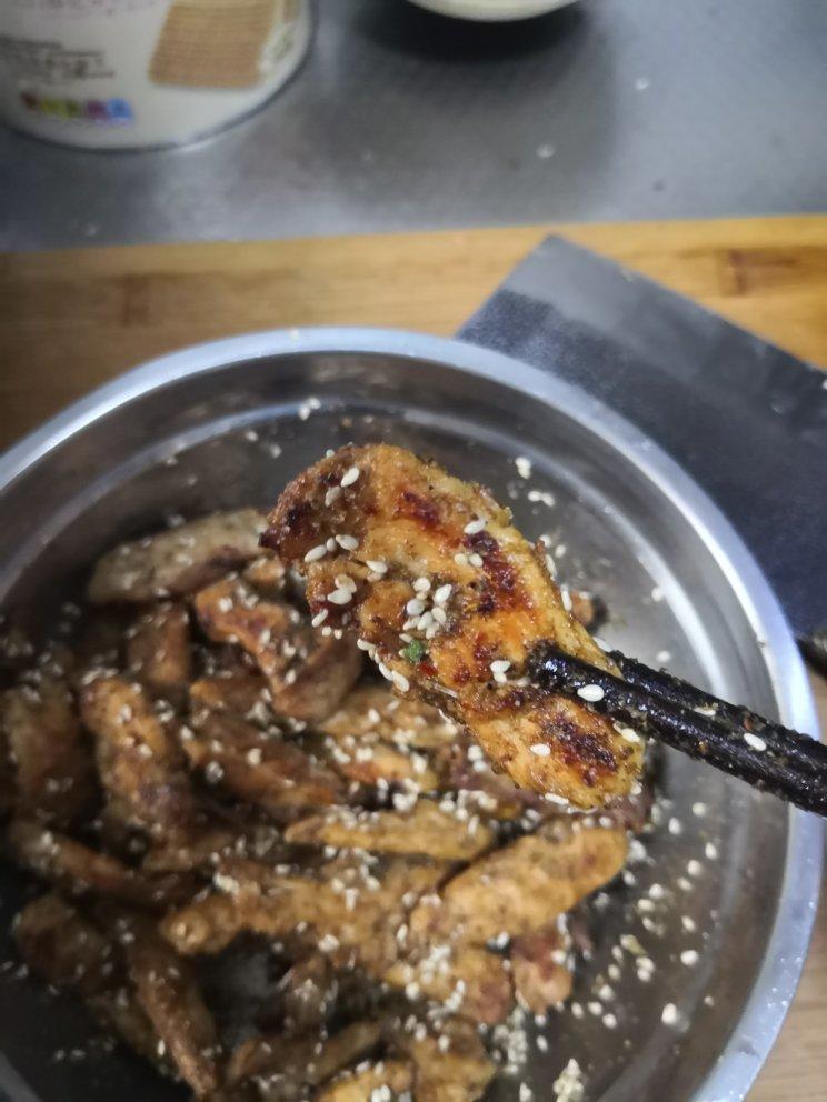 孜然鸡胸肉，低脂低卡好吃无压力。