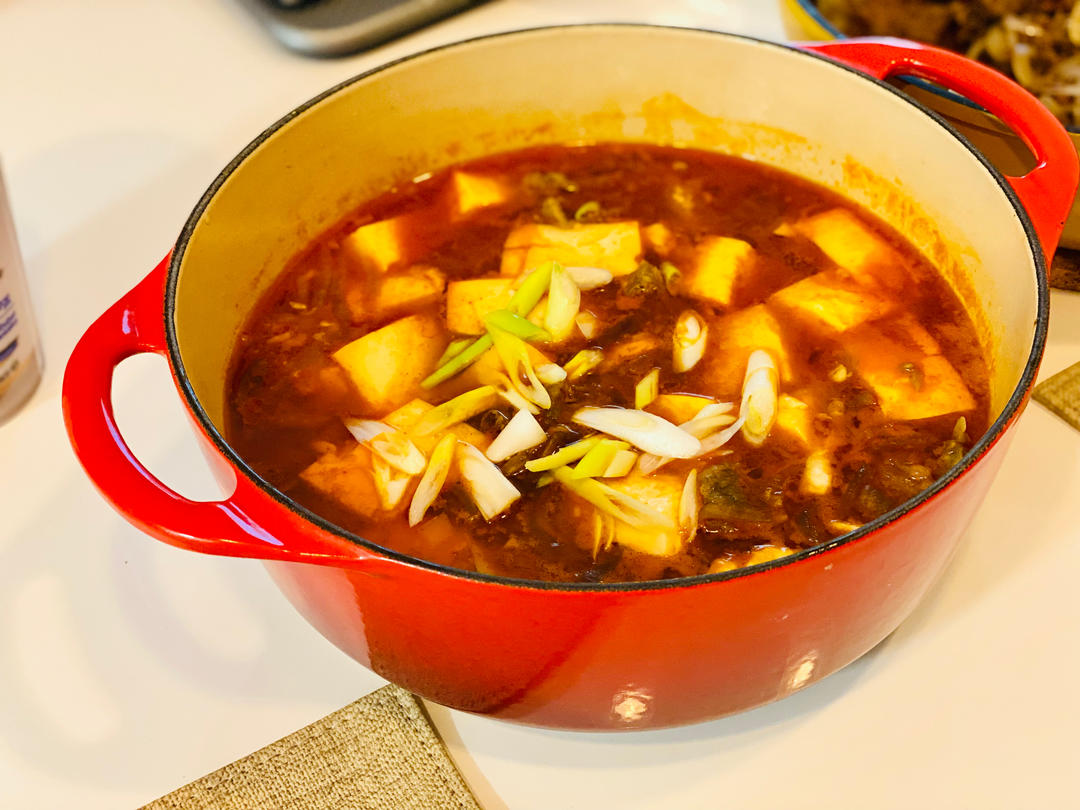 韩式牛肉嫩豆腐汤